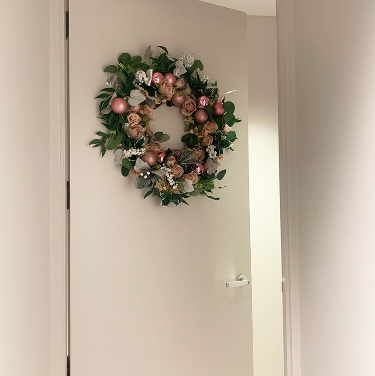 Wreath Collection - Faithful Joyous Pink